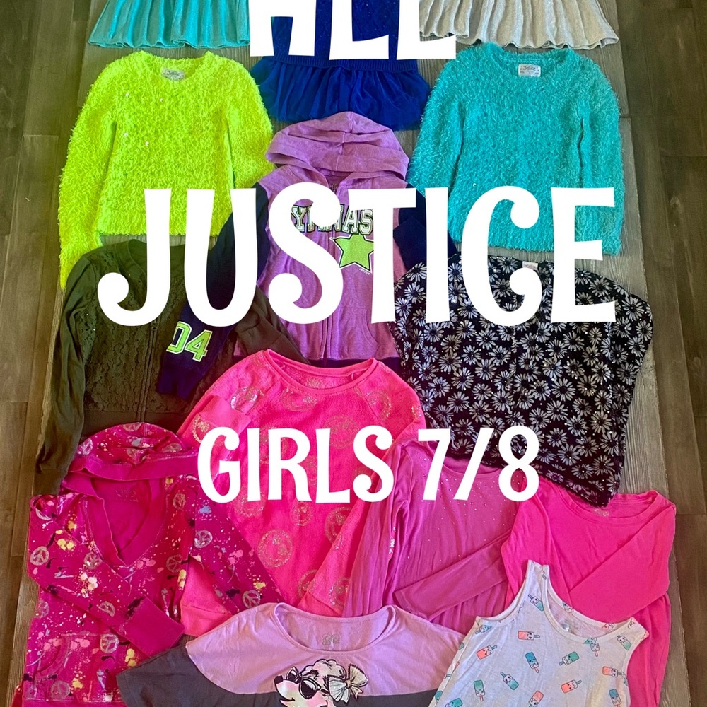 Girls 7/8 All Justice Bundle (16 Items)